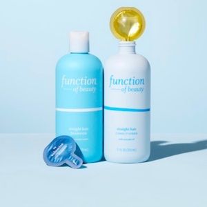 Straight Hair Custom Shampoo & Conditioner with Hair Goals